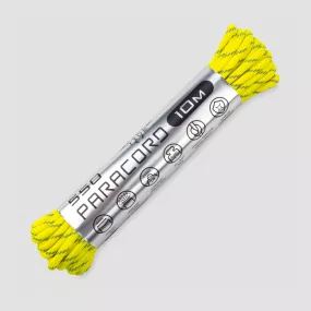 Паракорд 550 световозвращающий neon yellow, 10 м, серия Cord 550, CORD, Россия, Паракорд 550 CORD