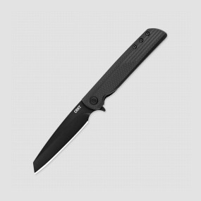 Нож полуавтоматический складной LCK+ Tanto Blackout, 8,2 см, CRKT, США, 