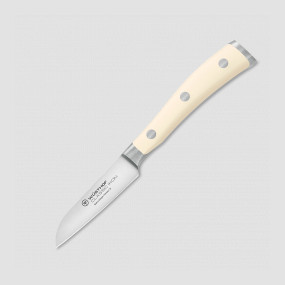 Нож кухонный для чистки и нарезки овощей 8 см, серия Ikon Cream White, WUESTHOF, Золинген, Германия, 