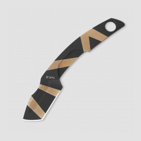 Нож с фиксированным клинком N.K.2, 5 см, EXTREMA RATIO, Италия, Ножи танто