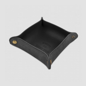 Лоток универсальный для ключей, ножей, телефонов и другой мелочи, размер 15х15 см, цвет черный, KNIFE TO MEET YOU, Россия, KNIFE TO MEET YOU (Россия)