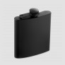 Фляга, 180 мл, сталь, черный, S. QUIRE, Италия