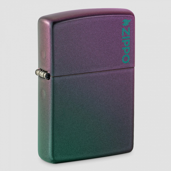 Зажигалка бензиновая Logo Iridescent, ZIPPO, США