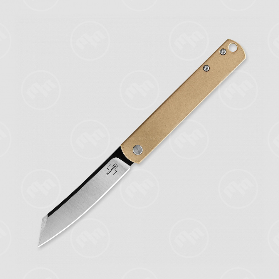Нож складной Zenshin 42 Brass, 7,5 см, BOKER, Германия