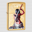 Зажигалка бензиновая Mazzi High Polish Brass, ZIPPO, США_00824770066314373773.jpg