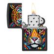 Зажигалка бензиновая Tiger Stripes Design Black Matte, ZIPPO, США_00824770066949973487.jpg