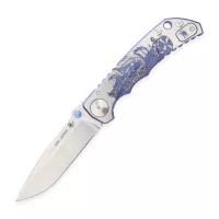 Нож складной Harsey Folding, 10 см, SPARTAN BLADES, США видео продукта