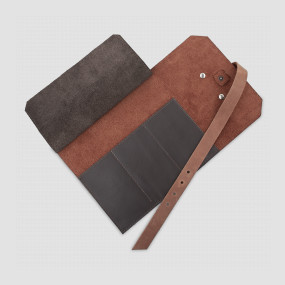 Сумка для хранения и перевозки 3 складных ножей, цвет коричневый, KNIFE TO MEET YOU, Россия, KNIFE TO MEET YOU (Россия)