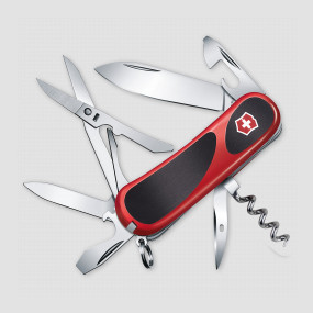 Нож швейцарский многофункциональный складной Evolution S14 14 функций, 6.5 см, VICTORINOX, Швейцария, 