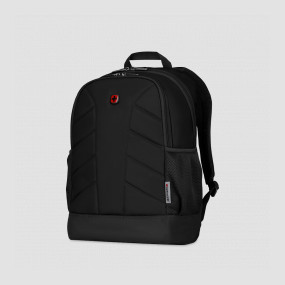 Рюкзак Quadma, объем: 22 л, размер: 43 х 33 х 17 см, материал: полиэстер 600D, цвет: черный, WENGER, Швейцария, WENGER (Швейцария)