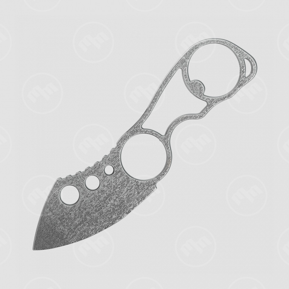 Нож с фиксированным клинком Knucklehead, 7,3 см, WHITE RIVER, США