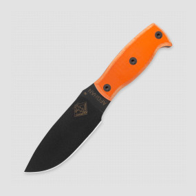 Нож с фиксированным клинком Afghan Orange G10, 12,7 см, ONTARIO, США, Американские охотничьи ножи