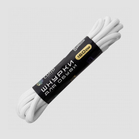 Шнурки из паракорда, 160 см, белый, CORD, Россия, Активный отдых