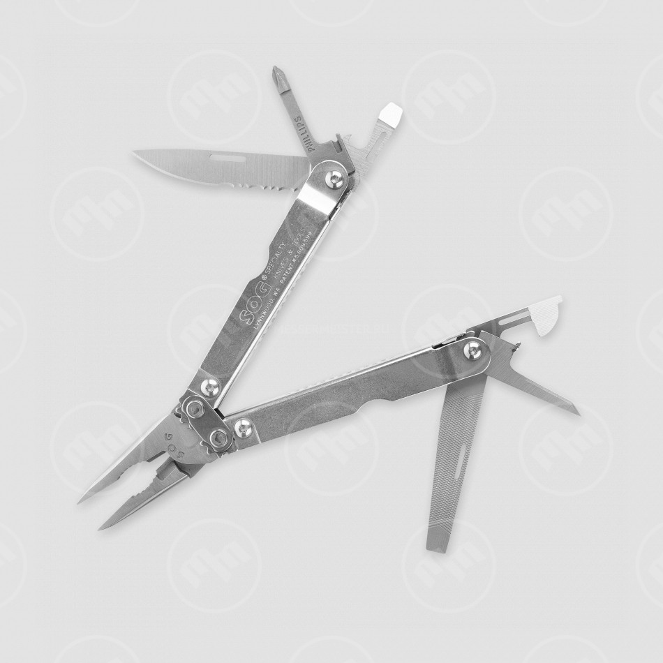 Мультитул SOG PowerPlier, 12 инструментов, SOG, США