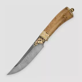 Нож с фиксированным клинком Куница-2, СЕВЕРНАЯ КОРОНА, Россия, Фиксированные ножи СЕВЕРНАЯ КОРОНА