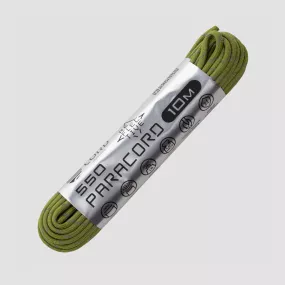 Паракорд 550 световозвращающий moss, 10 м, серия Cord 550, CORD, Россия, Паракорд 550 CORD