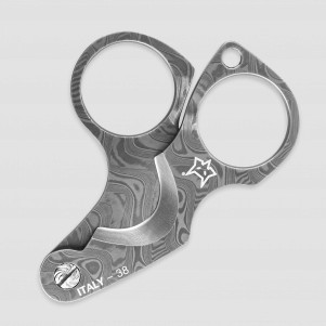 Каттер сигарный Figaro Damascus, 7,5 см, FOX, Италия, Зажигалки