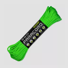 Паракорд 550 neon green, 30 м, серия Cord 550, CORD, Россия, Паракорд 550 CORD