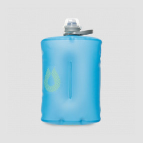 Фляга для воды мягкая Stow, 1 л, синяя, HydraPak, США, HYDRAPAK (США)