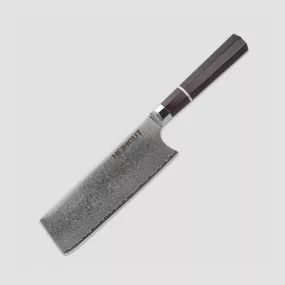 Нож кухонный разделочный Китайский шеф, 18 см, Octa Damascus, HEIMCUT, Россия, 