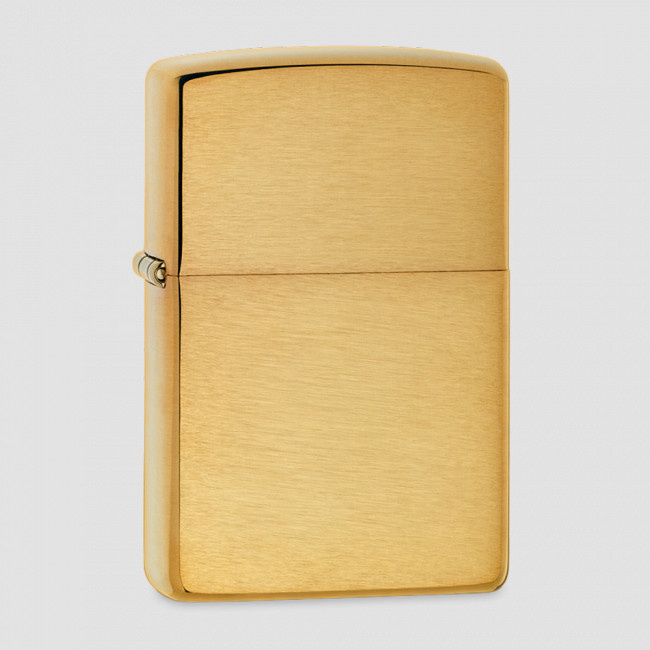Зажигалка бензиновая Armor Brushed Brass, ZIPPO, США
