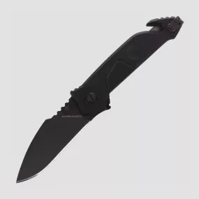 Нож складной MF1 Black With Belt Cutter, EXTREMA RATIO, Италия, Ножи c функцией стропореза