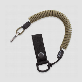 Тренчик страховочный из паракорда с креплением на ремень и карабином coyote, CORD, Россия, Аксессуары