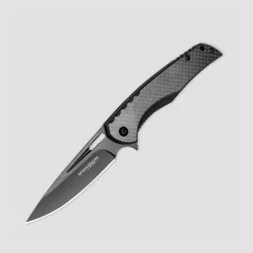 Нож складной Black Carbon Flipper, 9 см, BOKER, Германия, Magnum BOKER