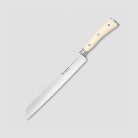 Нож кухонный для хлеба 23 см, серия Ikon Cream White, WUESTHOF, Золинген, Германия, Ножи для хлеба