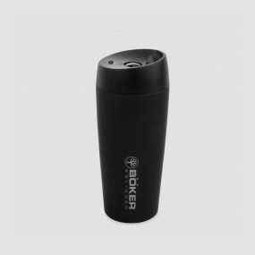 Термостакан Travel Mug, объем: 400 мл. цвет черный, BOKER, Германия, Аксессуары BOKER