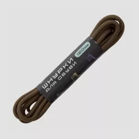 Шнурки из паракорда, 120 см, олива, CORD, Россия, Шнурки CORD