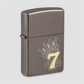 Зажигалка бензиновая Lucky 7 Design, ZIPPO, США, Зажигалки