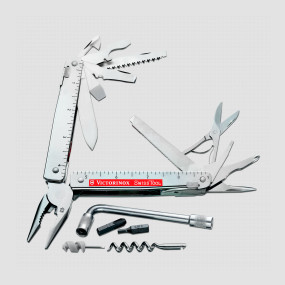 Мультитул швейцарский Swiss Tool X Plus 37 функций, VICTORINOX, Швейцария, Швейцарский мультитул