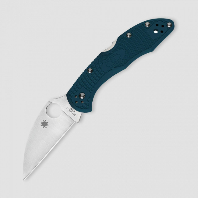 Нож складной Delica Wharncliffe 7,3 см, сталь K390, SPYDERCO, США