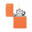 Зажигалка бензиновая Logo Orange Matte, ZIPPO, США_00824770065977485373.jpg