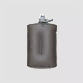 Фляга для воды мягкая Stow, 1 л, серая, HydraPak, США, Мягкие фляги HYDRAPAK