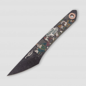 Нож с фиксированным клинком Koi, 3,4 см, N.C. CUSTOM, Россия, Koi