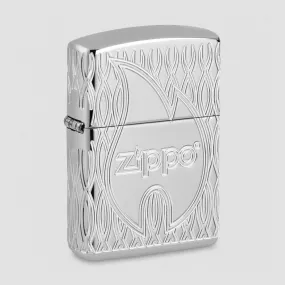 Зажигалка бензиновая Armor, ZIPPO, США, Зажигалки ZIPPO