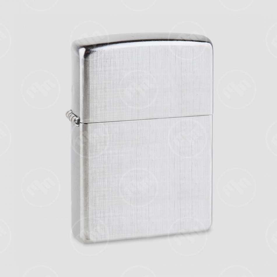 Зажигалка Classic Linen Weave Brushed Chrome, ZIPPO, США