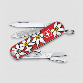 Нож швейцарский складной Classic SD, 7 функций, VICTORINOX, Швейцария, VICTORINOX Swiss Army Keychain