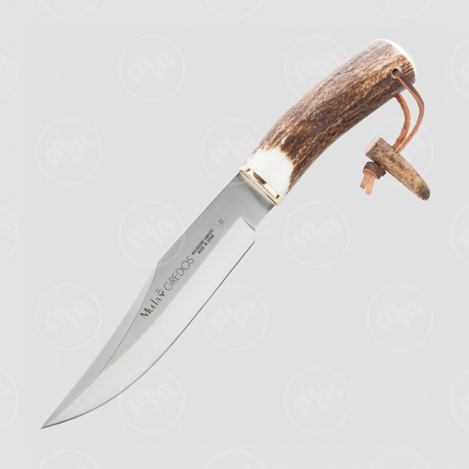 Нож с фиксированным клинком Gredos, чехол кожа, MUELA, Испания