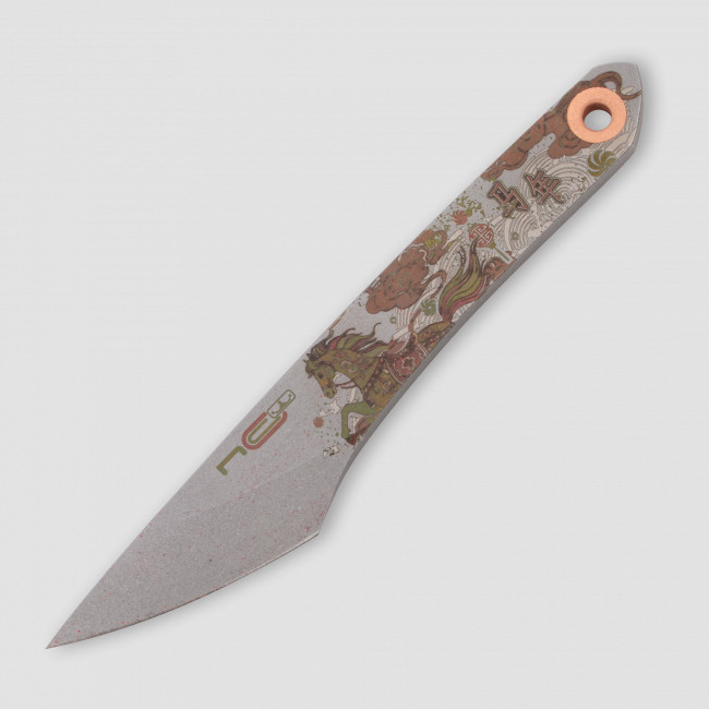 Нож с фиксированным клинком Koi, 3,4 см, N.C. CUSTOM, Россия