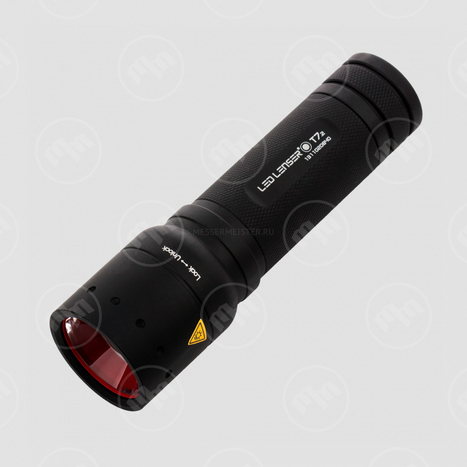 Фонарь повышенной яркости, профессиональный, светодиодный, ручной, 9807, LED LENSER, Германия