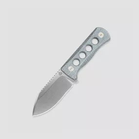 Нож шейный с фиксированным клинком Canary, 6,3 см, QSP KNIFE, Китай, 