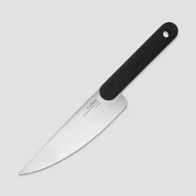 Нож кухонный поварской, 18 см, черная ручка, серия Chopping boards and Knives, TREBONN, Италия, Ножи поварские