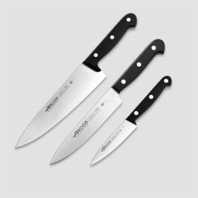 Набор из 3-х кухонный ножей, серия Universal, ARCOS, Испания, Наборы ножей "Поварская тройка" 