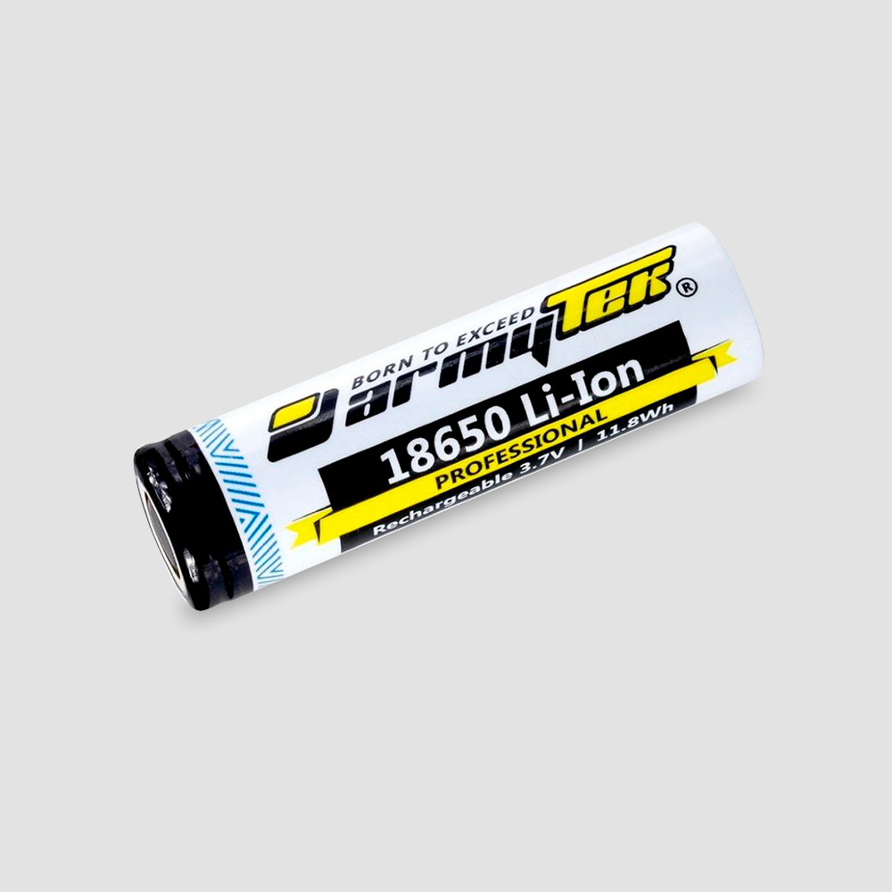 Аккумулятор незащищенный 18650 Li-Ion 3200 mAh, ARMYTEK, Канада