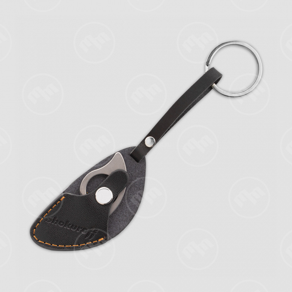 Нож-брелок коготь, 2,3 см, черный, SHOKUROFF KNIVES, Россия