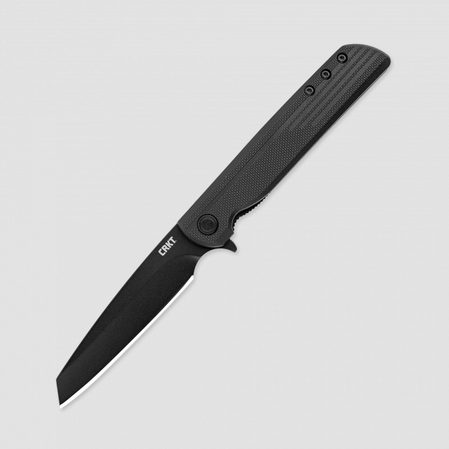 Нож полуавтоматический складной LCK+ Tanto Blackout, 8,2 см, CRKT, США