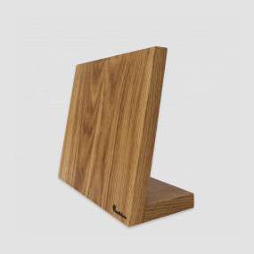 Подставка магнитная для 6-и ножей KS002XSON, 26 х 30 х 12,5 см, дерево дуб, WOODINHOME, Россия, Подставки для ножей
